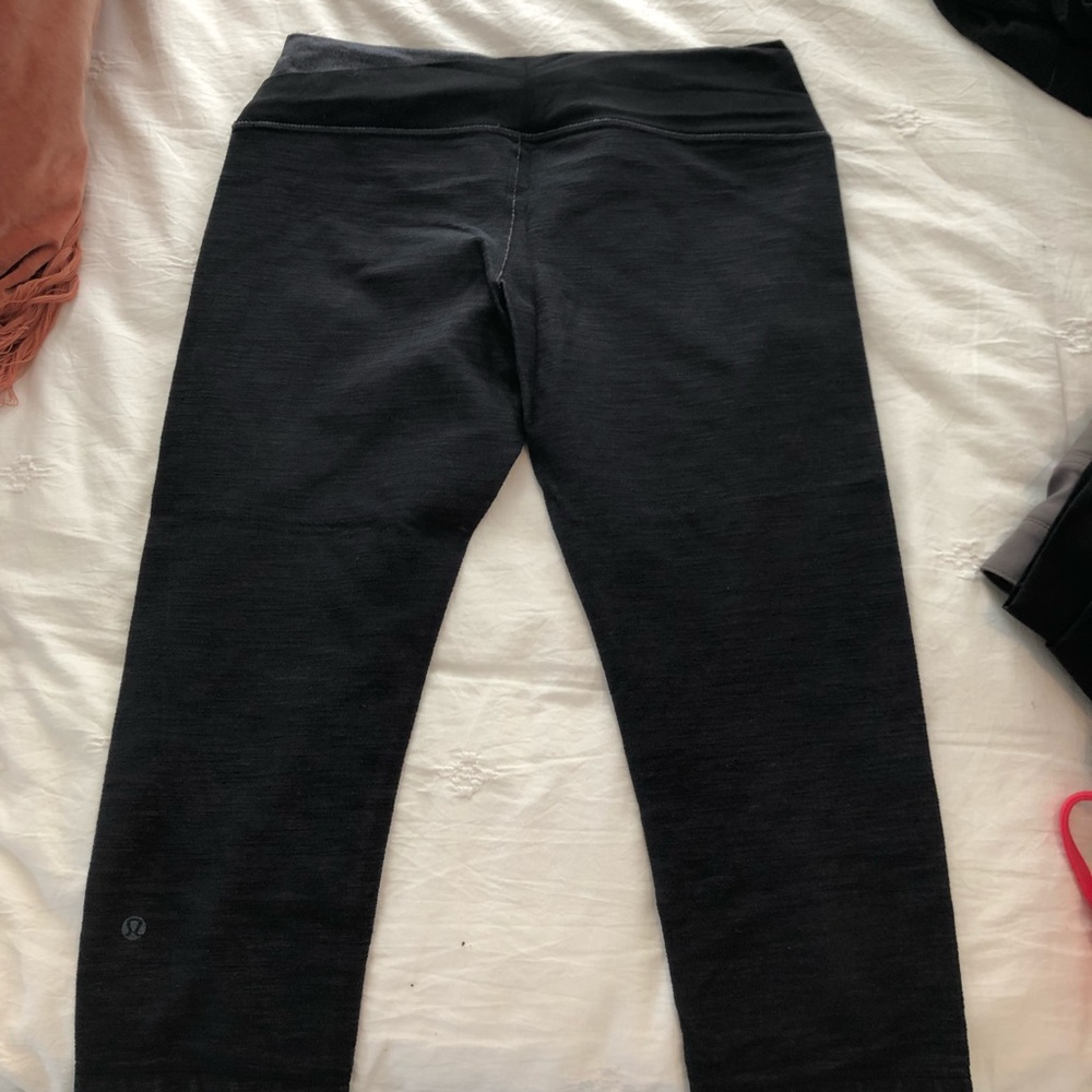 Lululemon Wunder Unders Size 8 In Grey - image 4